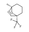 (1R,5S)-1-methyl-5-(trifluoromethyl)-7,8-dioxabicyclo[3.2.1]octane Structure