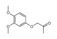 1-(3,4-dimethoxyphenoxy)propan-2-one Structure