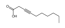 3-Decynoic acid Structure