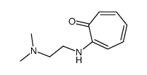 2-[2-(dimethylamino)ethylamino]cyclohepta-2,4,6-trien-1-one结构式