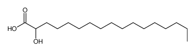 2-hydroxyheptadecanoic acid Structure