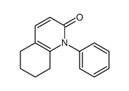 1-苯基-5,6,7,8-四氢-1H-喹啉-2-酮结构式