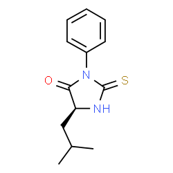 PHENYLTHIOHYDANTOIN LEUCINE)结构式