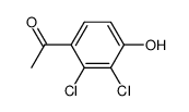 2,3-dichloro-4-hydroxyacetophenone结构式