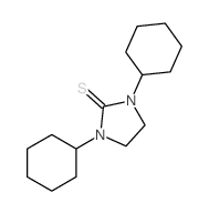 2-Imidazolidinethione,1,3-dicyclohexyl-结构式