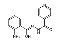 N'-(2-Aminobenzoyl)isonicotinohydrazide结构式