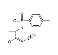 (Z,3S)-1-diazonio-3-[(4-methylphenyl)sulfonylamino]but-1-en-2-olate结构式