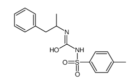 1-(4-methylphenyl)sulfonyl-3-(1-phenylpropan-2-yl)urea结构式