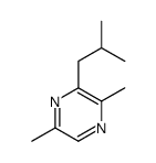 2,5-dimethyl-3-(2-methylpropyl)pyrazine结构式