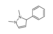 1,2-dimethyl-3-phenyl-3H-pyrazole Structure