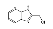 2-chloromethyl-1(3)H-imidazo[4,5-b]pyridine结构式
