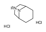 9-methyl-3,9-diazabicyclo[3.3.1]nonane,dihydrochloride Structure