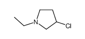 1-ETHYL-3-CHLORO-PYRROLIDINE Structure