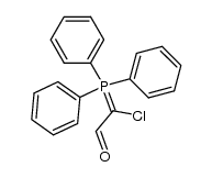 Triphenylphosphin-chlor-formyl-methylen Structure