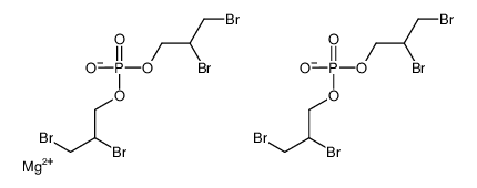 BIS(2,3-DIBROMOPROPYL)PHOSPHATE,MAGNESIUMSALT structure