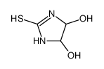 4,5-dihydroxyimidazolidine-2-thione Structure