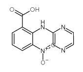 2-(PYRAZIN-2-YLAMINO)-3-NITROBENZOIC ACID Structure