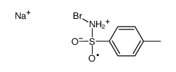 Sodium N-bromo-p-toluenesulphonamidate Structure