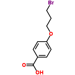 4-(3-Bromopropoxy)benzoic acid结构式