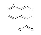 Quinoline-5-carbonyl chloride structure