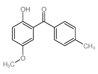 (2-hydroxy-5-methoxy-phenyl)-(4-methylphenyl)methanone Structure