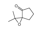 2,2-dimethyl-1-oxaspiro[2.4]heptan-4-one Structure
