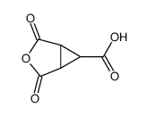 cyclopropane-1,2,3-tricarboxylic acid-anhydride Structure