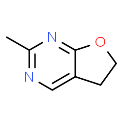 Furo[2,3-d]pyrimidine, 5,6-dihydro-2-methyl- (9CI) Structure