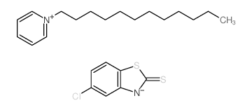 Lauryl pyridinium 5-chloro-2-mercaptobenzothiazole picture