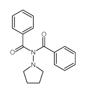 N-benzoyl-N-pyrrolidin-1-yl-benzamide picture