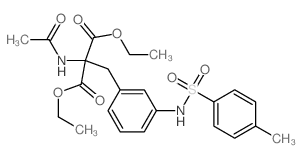 Propanedioic acid,2-(acetylamino)-2-[[3-[[(4-methylphenyl)sulfonyl]amino]phenyl]methyl]-,1,3-diethyl ester picture