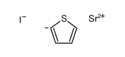 strontium,2H-thiophen-2-ide,iodide Structure