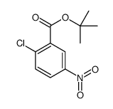 tert-butyl 2-chloro-5-nitrobenzoate Structure