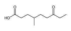 7-Oxo-4-methyl-nonansaeure结构式