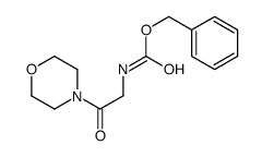 (2-Morpholin-4-yl-2-oxo-ethyl)-carbamic acid benzyl ester结构式