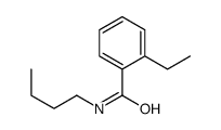 N-butyl-2-ethylbenzamide Structure