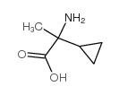 2-氨基-2-环丙基丙酸结构式