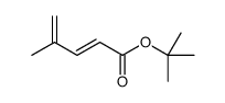 tert-butyl 4-methylpenta-2,4-dienoate Structure