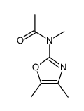 N-(4,5-dimethyl-1,3-oxazol-2-yl)-N-methylacetamide Structure