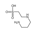 2-(3-aminopropylamino)ethanesulfonic acid Structure