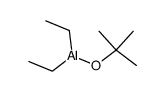 Diaethyl-tert-butyloxy-aluminium Structure