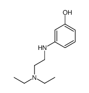 3-[2-(diethylamino)ethylamino]phenol结构式