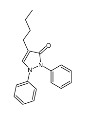 4-Butyl-1,2-diphenyl-3-pyrazolin-5-one picture