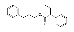 3-phenylpropyl 2-phenylbutanoate Structure