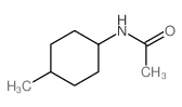 N-(4-methylcyclohexyl)acetamide结构式