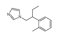 1-[2-(2-methylphenyl)butyl]imidazole结构式