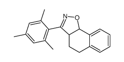3-(2,4,6-trimethylphenyl)-3a,4,5,9b-tetrahydrobenzo[g][1,2]benzoxazole Structure