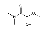 2-hydroxy-2-methoxy-N,N-dimethylacetamide Structure