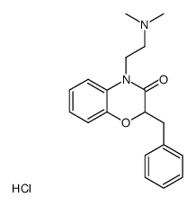 2-benzyl-4-(2-dimethylamino-ethyl)-4H-benzo[1,4]oxazin-3-one, hydrochloride Structure