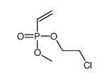 1-chloro-2-[ethenyl(methoxy)phosphoryl]oxyethane结构式